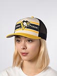 Бейсболка AMERICAN NEEDLE арт. 21001A-PPN Pittsburgh Penguins Sinclair  NHL (желтый / белый)